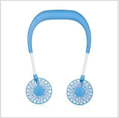 Charging portable lazy fan student desktop fan hanging neck fan / Ventilador Portatil