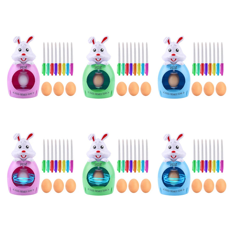 Easter Egg Decoration Coloring Kit Egg Painter Boys Girls Kids Diy Coloring Painting Gift Multicolor With Sound And Light