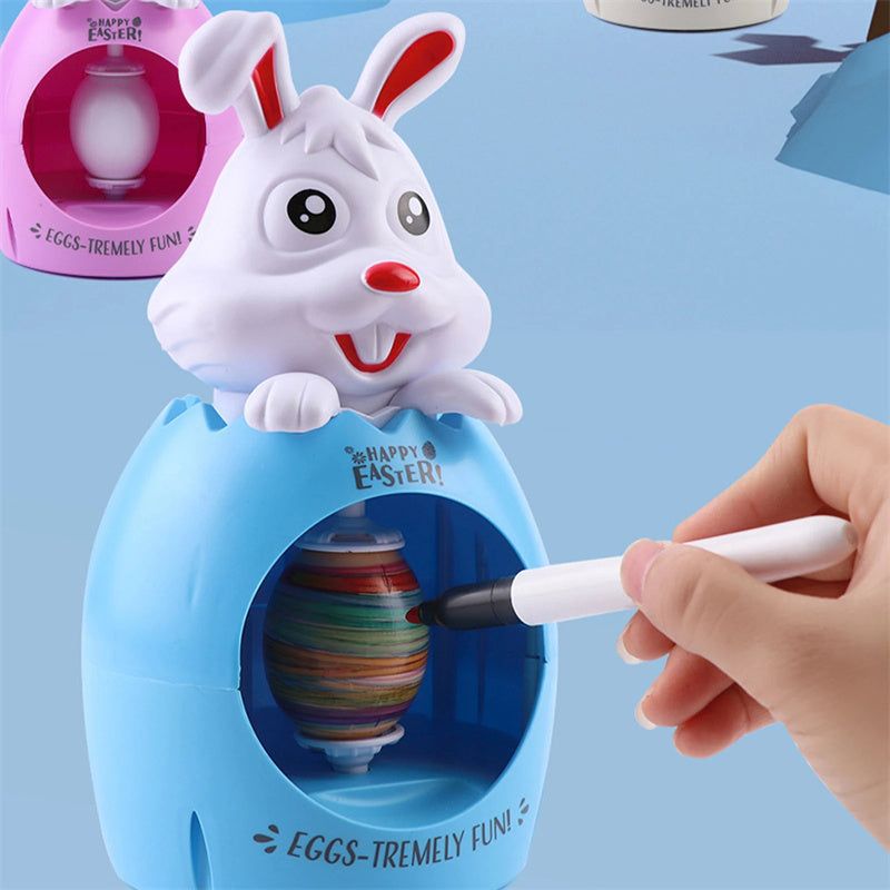 Easter Egg Decoration Coloring Kit Egg Painter Boys Girls Kids Diy Coloring Painting Gift Multicolor With Sound And Light