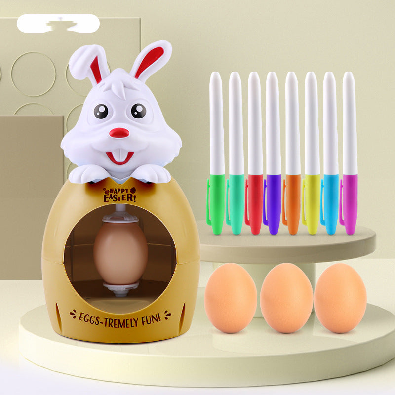 Easter Egg Decoration Coloring Kit Egg Painter Boys Girls Kids Diy Coloring Painting Gift Multicolor With Sound And Light