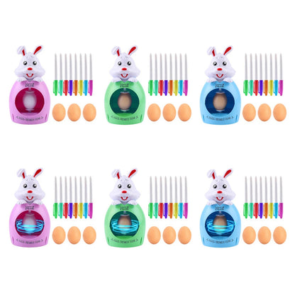 Easter Egg Decoration Coloring Kit Egg Painter Boys Girls Kids Diy Coloring Painting Gift Multicolor With Sound And Light